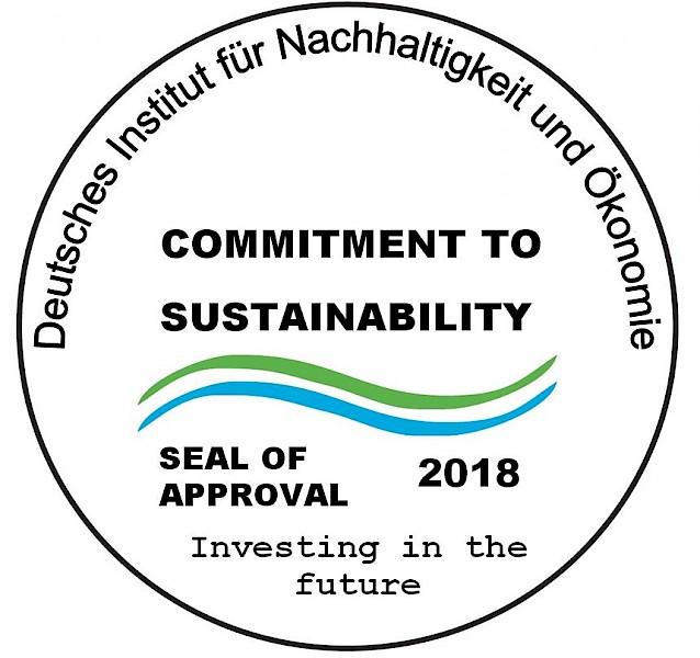 Seal of Approval 2018: Commitment to Sustainability