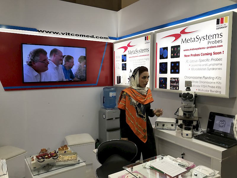 VITCO represents MetaSystems on the 3rd International and 15th Iranian Genetic Congress